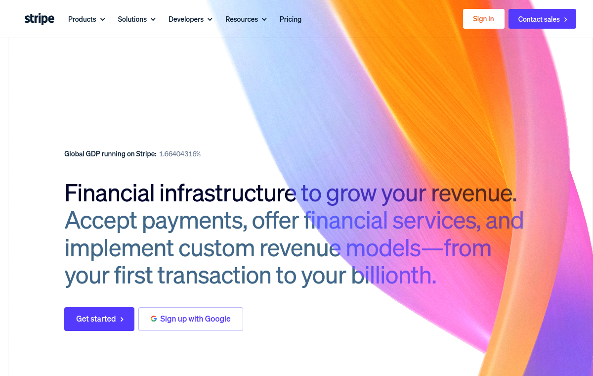 Screenshot of Stripe Identity